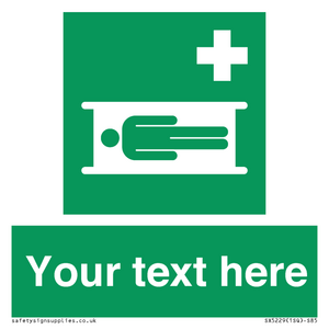 Custom Stretcher Sign